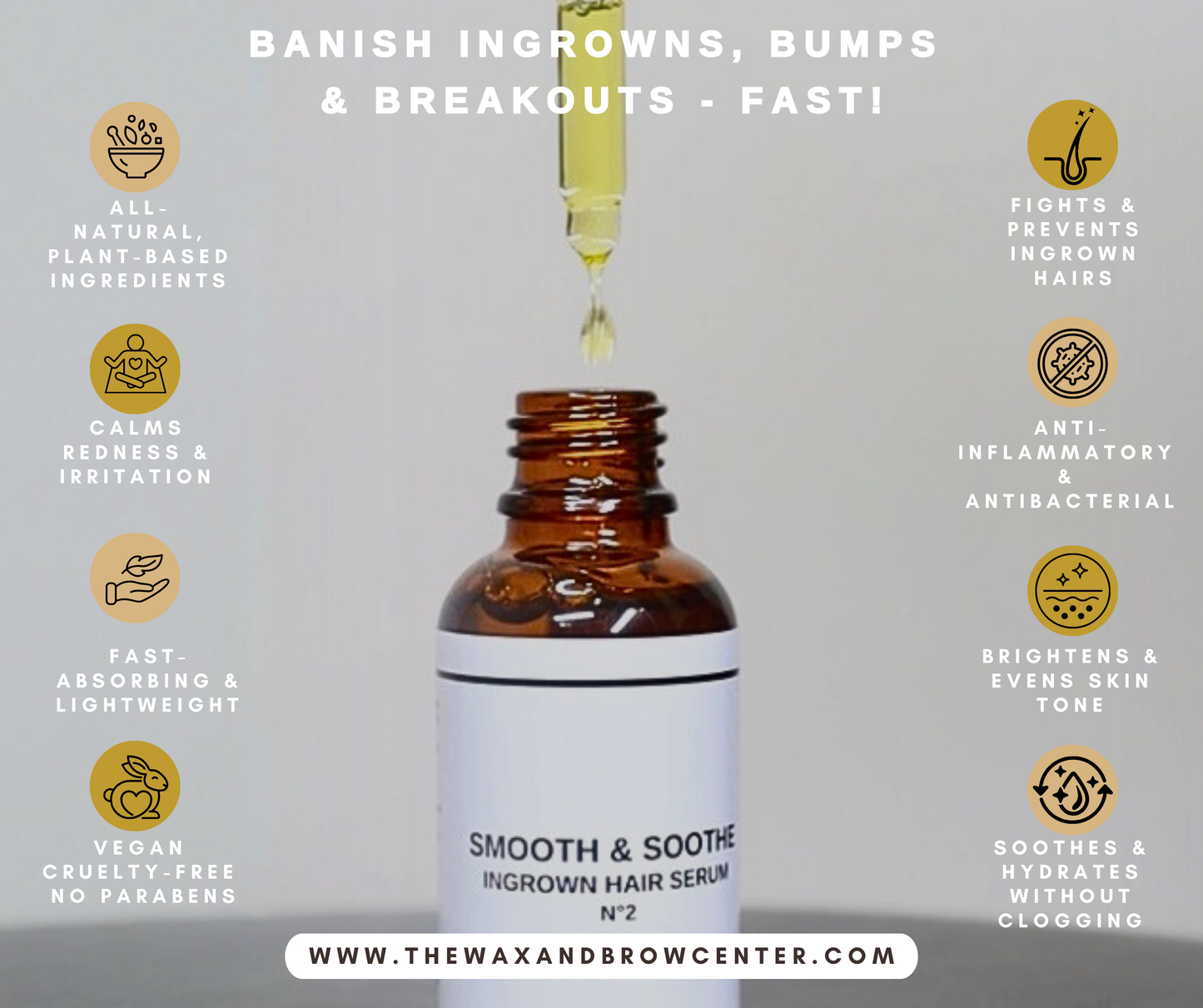 Smooth & Soothe Ingrown Hair Serum - Step 2