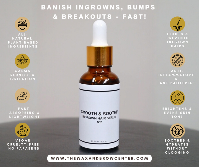 Smooth and Soothe Ingrown Hair Serum for fighting bumps